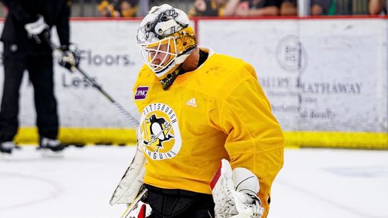 Tokarski returns to Penguins' organization stronger than before taken in Cranberry, Pa. (Penguins)